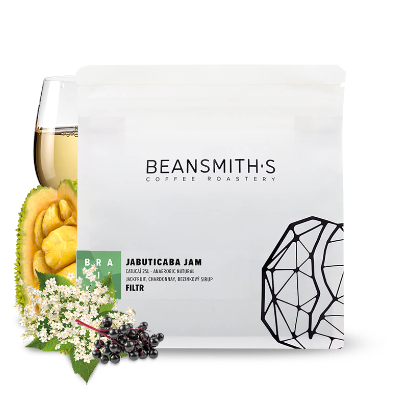 Výběrová káva Beansmith.s Brazílie JABUTICABA JAM