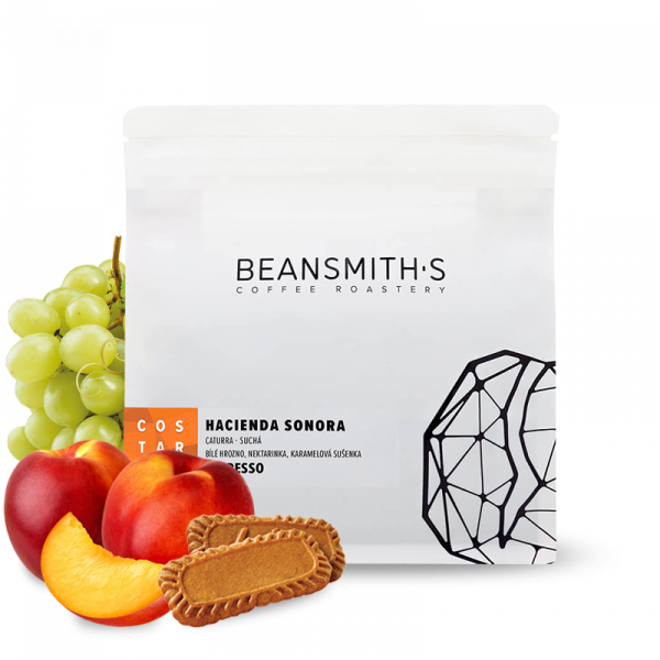 Výběrová káva Beansmith.s Kostarika HACIENDA SONORA