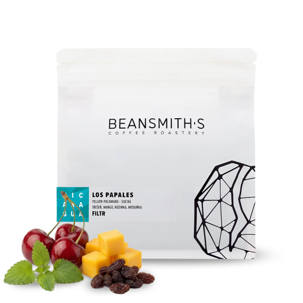 Výběrová káva Beansmith.s Nikaragua LOS PAPALES