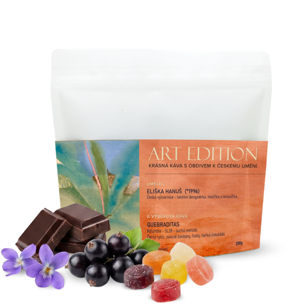 Výběrová káva Beansmith.s Kolumbie QUEBRADITAS - Art Edition 200g