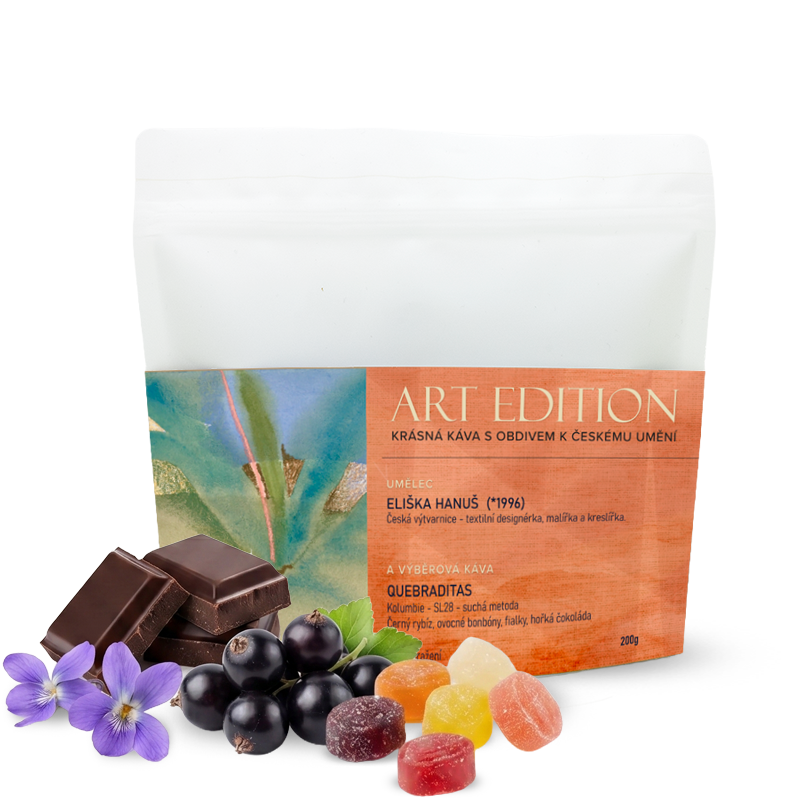 Výběrová káva Beansmith.s Kolumbie QUEBRADITAS - Art Edition 200g