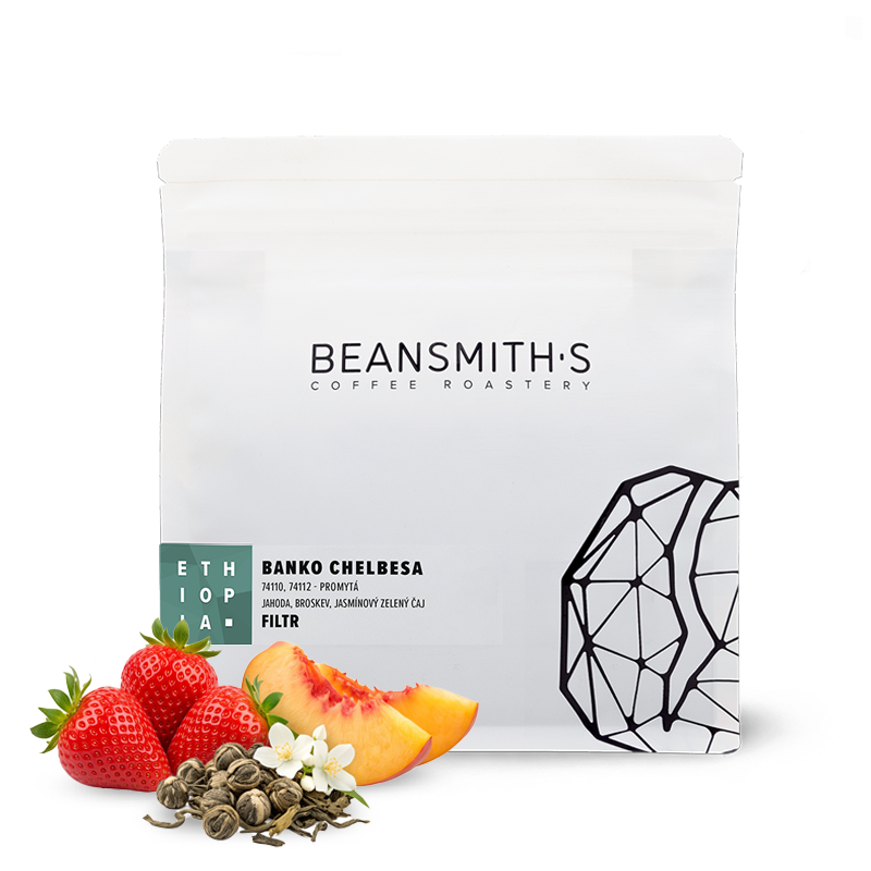 Výběrová káva Beansmith.s Etiopie BANKO CHELBESA - espresso
