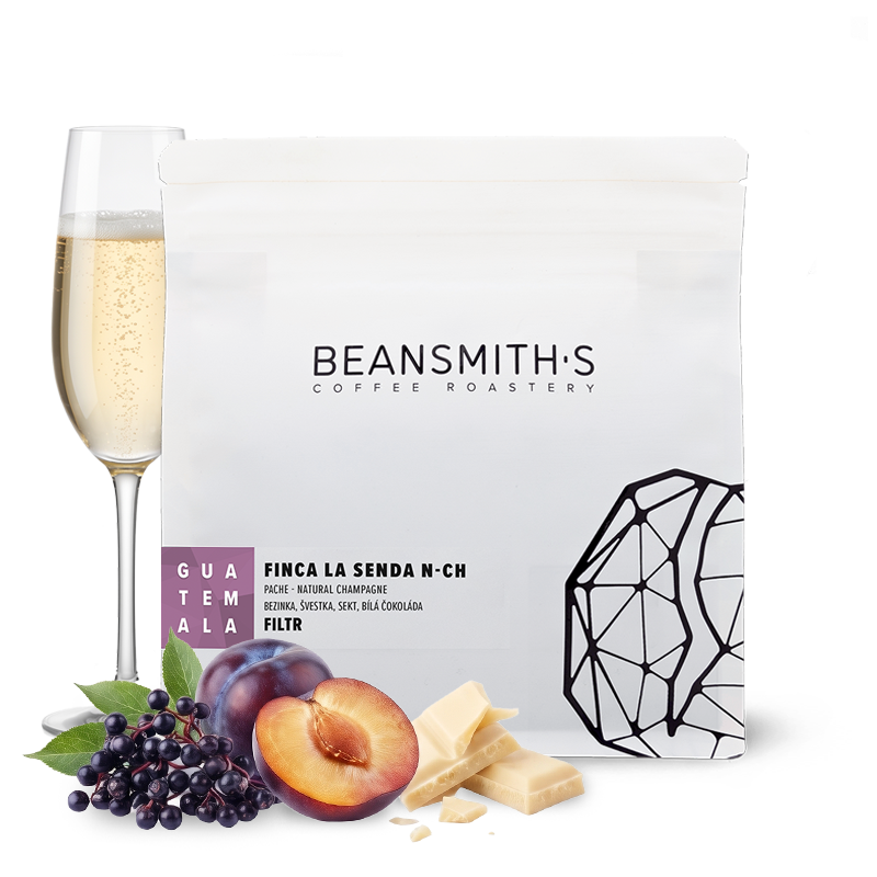 Výběrová káva Beansmith.s Guatemala FINCA LA SENDA CM