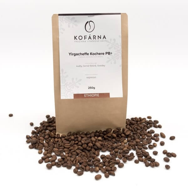 Výběrová káva Beansmith.s Ethiopia Yirgacheffe Kochere PB+