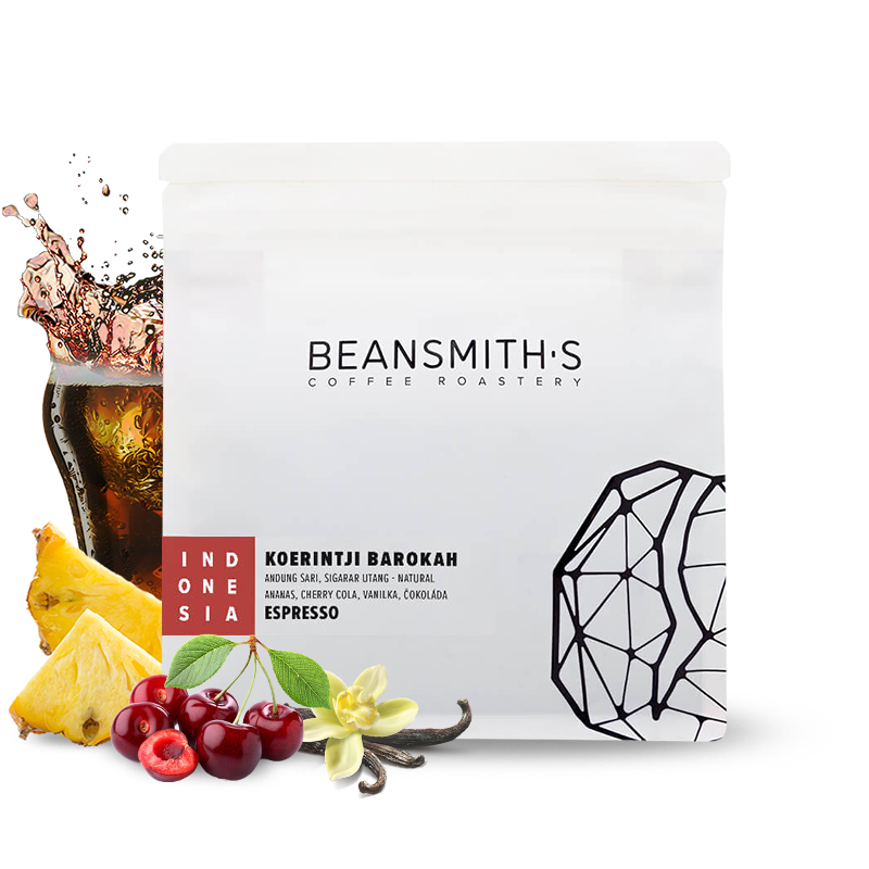 Výběrová káva Beansmith.s Indonésie KOERINTJI BAROKAH - 2022
