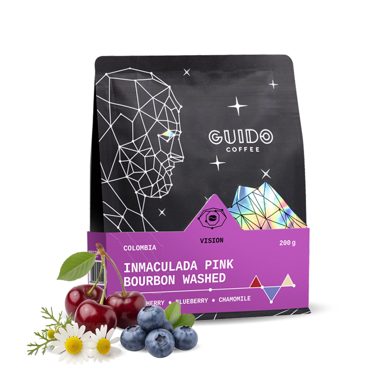 Výběrová káva Guido Coffee Kolumbie INMACULADA - 200 g