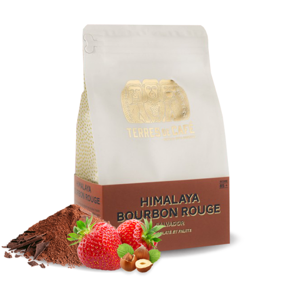 Výběrová káva Terres de café El Salvador HIMALAYA BOURBON ROUGE