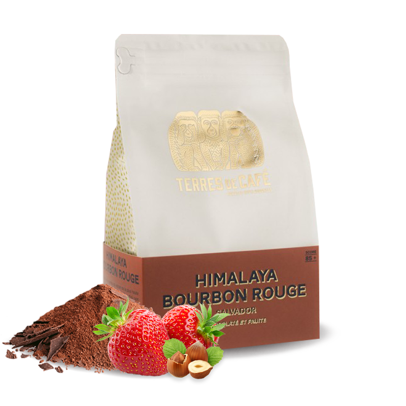 Výběrová káva Terres de café El Salvador HIMALAYA BOURBON ROUGE