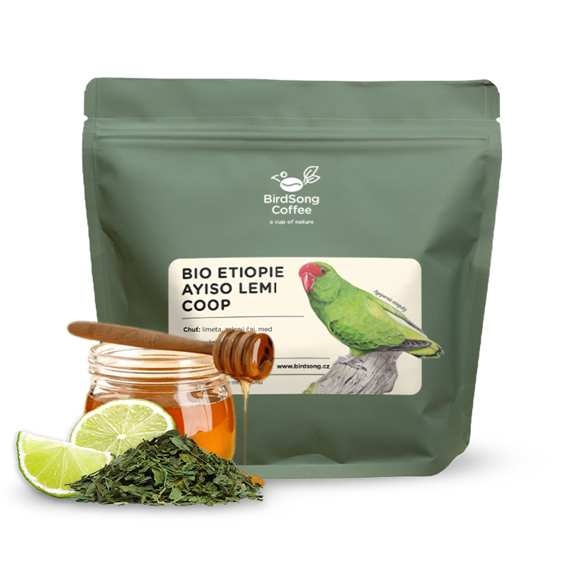 Výběrová káva BirdSong Coffee Etiopie AYISO LEMI COOP