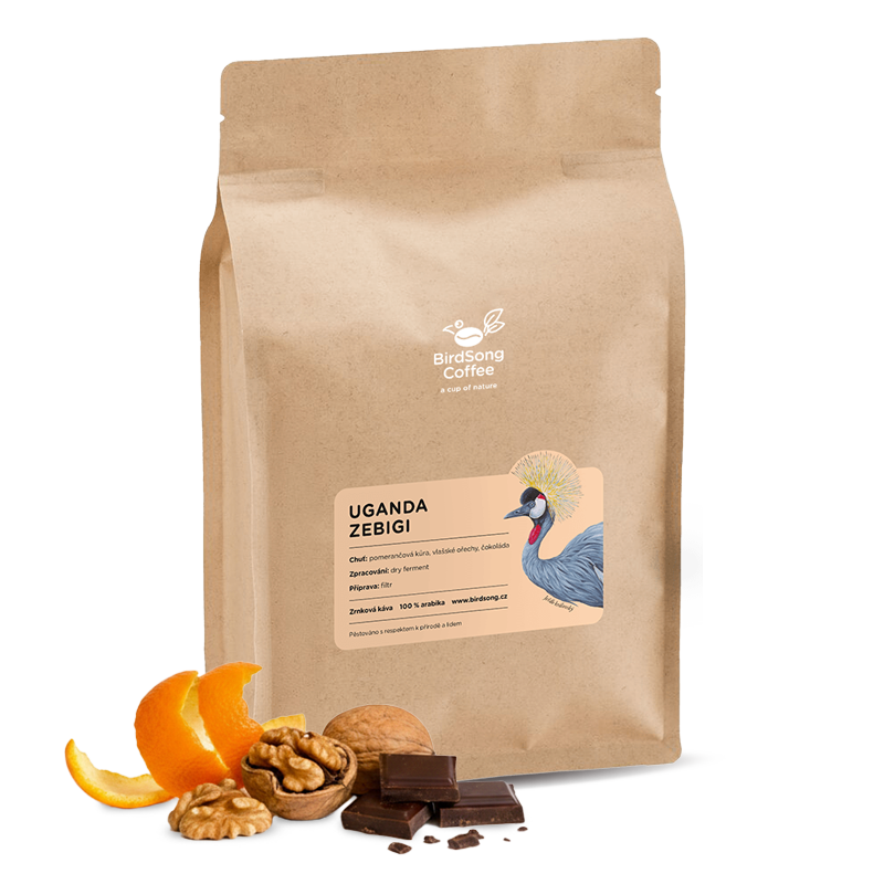 Výběrová káva BirdSong Coffee Uganda ZEBIGI - 1000g