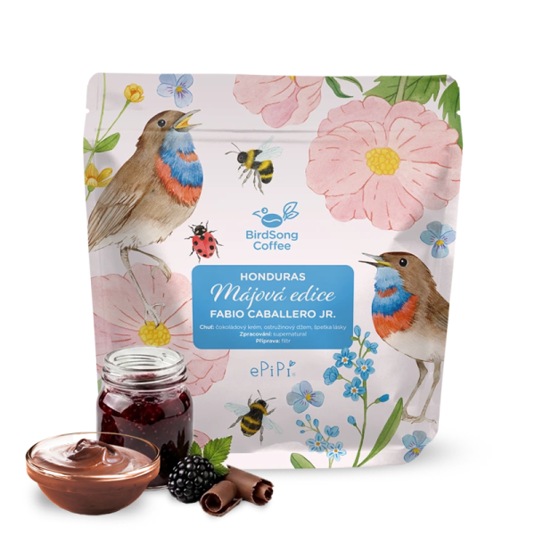 Výběrová káva BirdSong Coffee Honduras MÁJOVÁ EDICE - 200g