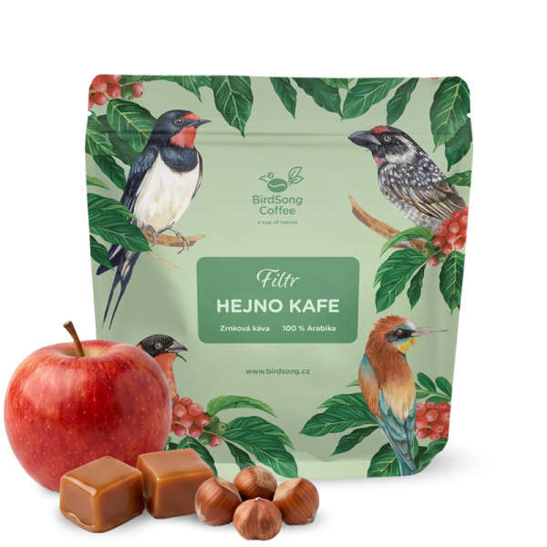 Výběrová káva BirdSong Coffee Uganda HEJNO KAFE
