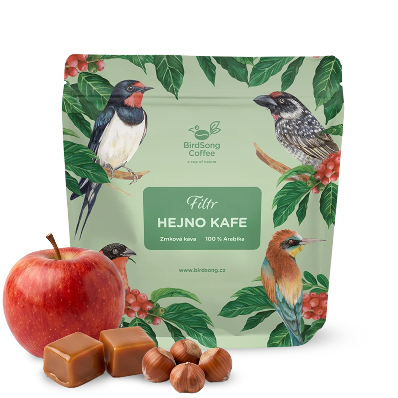Výběrová káva BirdSong Coffee Uganda HEJNO KAFE