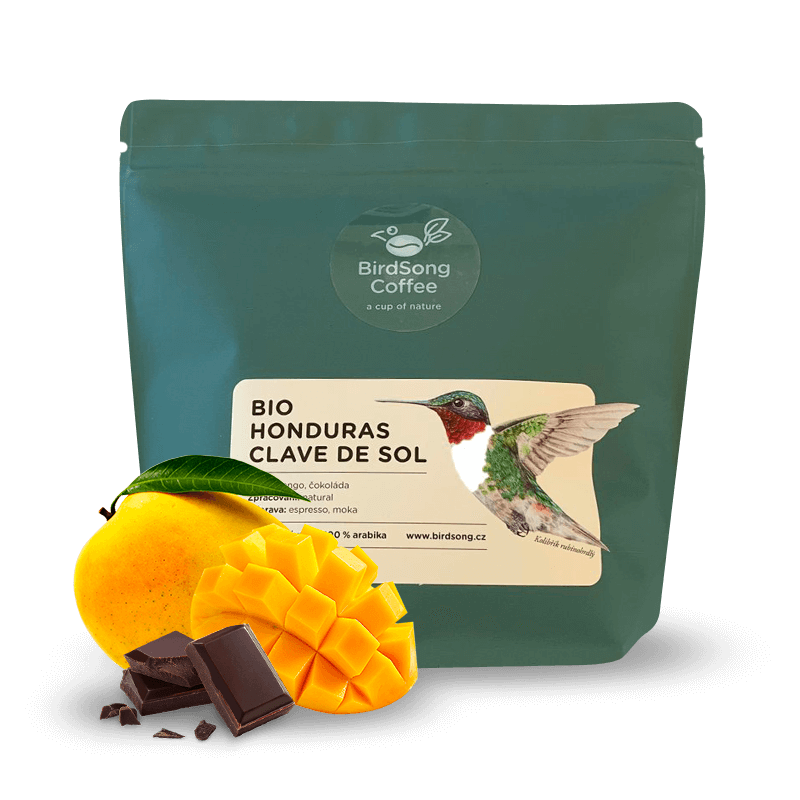 Výběrová káva BirdSong Coffee Honduras CLAVE DE SOL . 2021