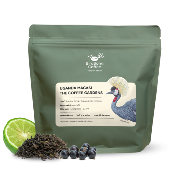 Výběrová káva BirdSong Coffee Uganda MAGASI