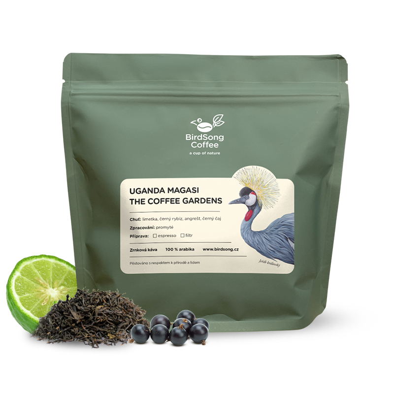 Výběrová káva BirdSong Coffee Uganda MAGASI