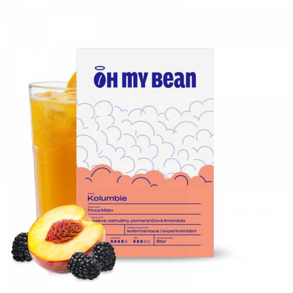 Výběrová káva Oh My Bean Roastery Kolumbie FINCA MILÁN - 150g
