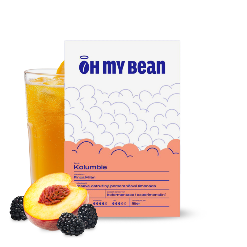 Výběrová káva Oh My Bean Roastery Kolumbie FINCA MILÁN - 150g