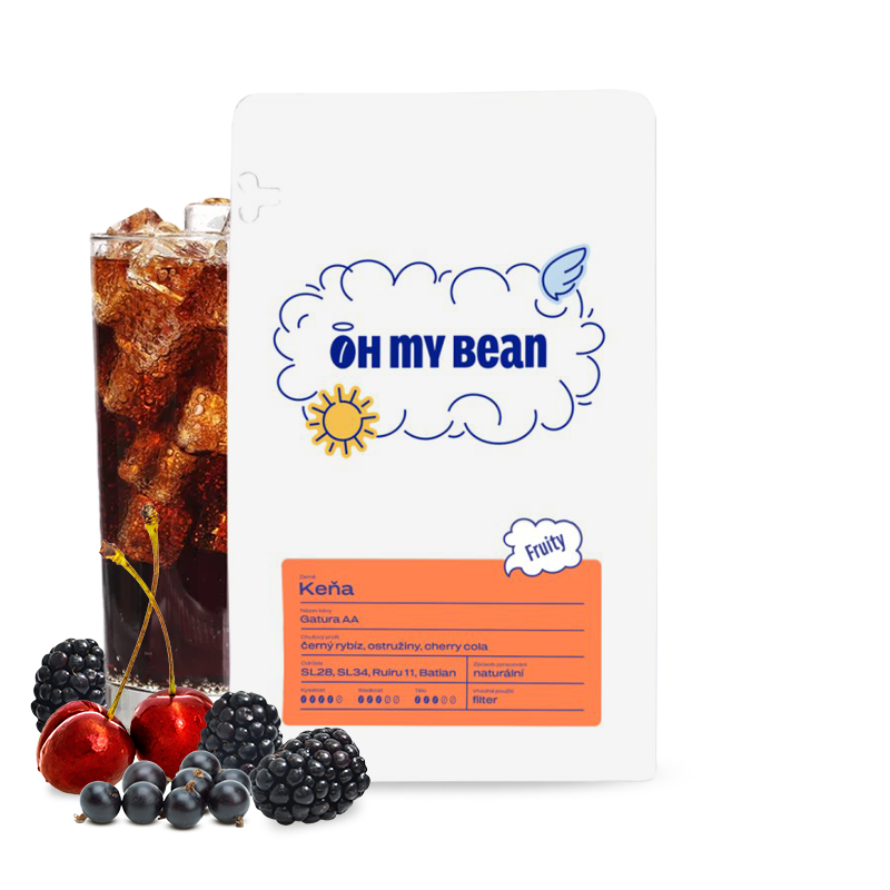Výběrová káva Oh My Bean Roastery Keňa GATURA AA
