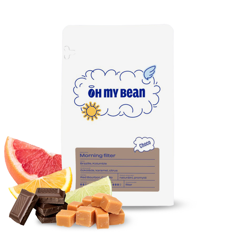 Výběrová káva Oh My Bean Roastery MORNING FILTER blend