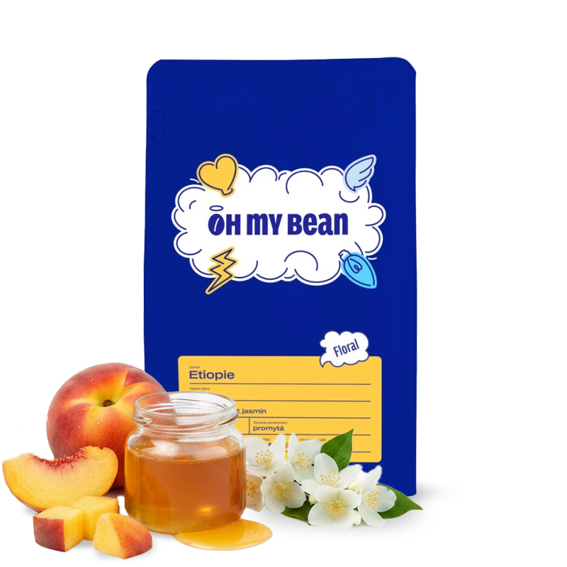 Výběrová káva Oh My Bean Roastery Etiopie REFISA