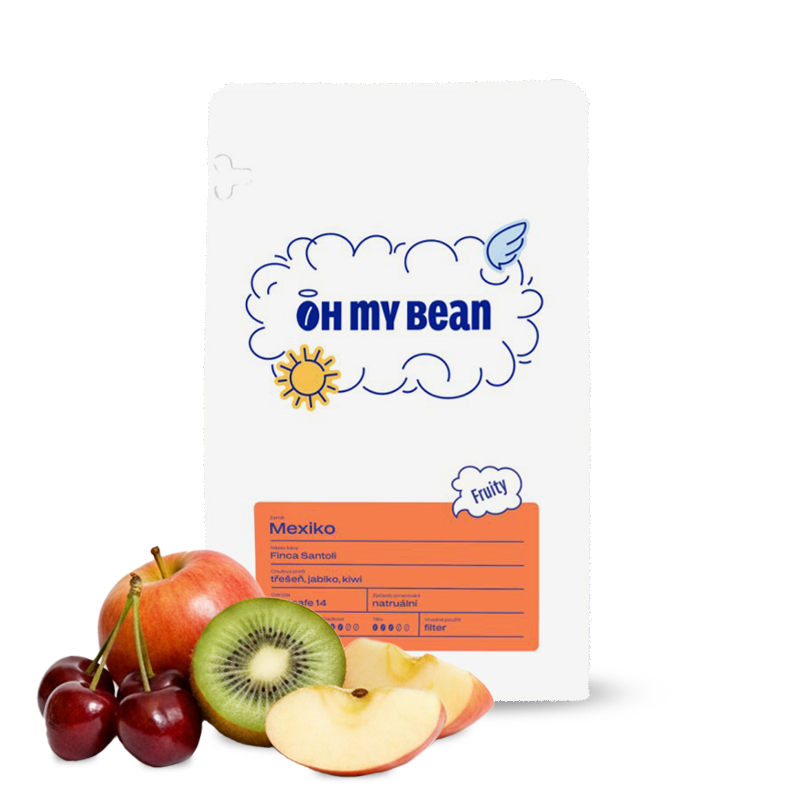 Výběrová káva Oh My Bean Roastery Mexiko FINCA SANTOLI