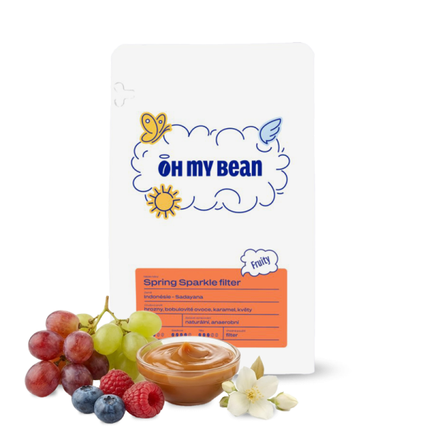 Výběrová káva Oh My Bean Roastery Indonésie SPRING SPARKLE - jarní limitka