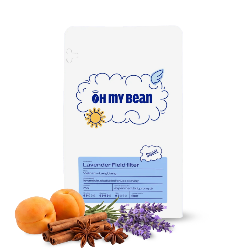 Výběrová káva Oh My Bean Roastery Vietnam LAVENDER FIELD