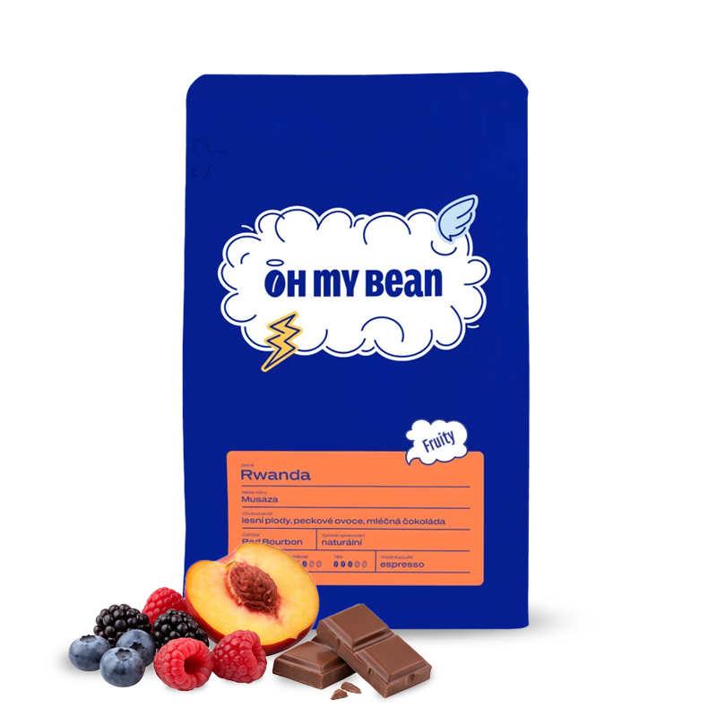 Výběrová káva Oh My Bean Roastery Rwanda MUSAZA