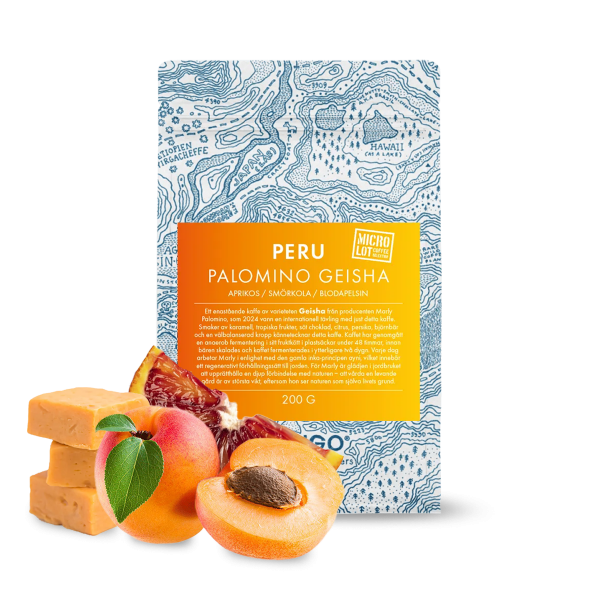 Výběrová káva Gringo Nordic Peru PALOMINO GEISHA