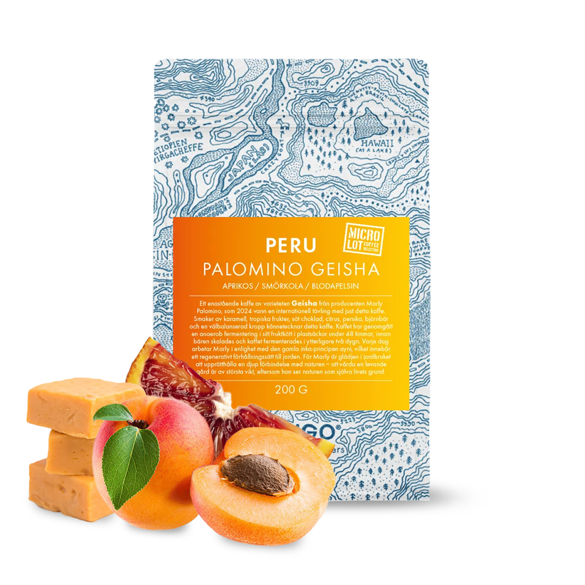 Výběrová káva Gringo Nordic Peru PALOMINO GEISHA