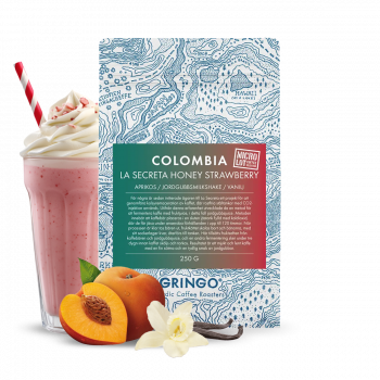 Kolumbie LA SECRETA HONEY STRAWBERRY - jahodová infuze - Gringo Nordic