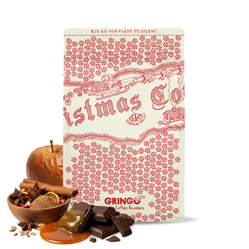 Výběrová káva Gringo Nordic SWEDISH CHRISTMAS COFFEE - Julkaffe 2025