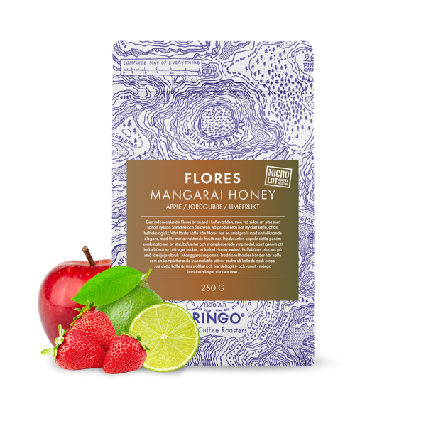 Výběrová káva Gringo Nordic Indonésie FLORES MANGARAI HONEY