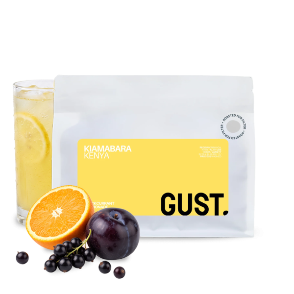 Výběrová káva Gust. Specialty Coffee Keňa KIAMABARA
