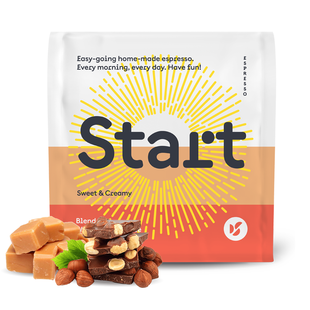 Výběrová káva Doubleshot START ESPRESSO BLEND - 1000g