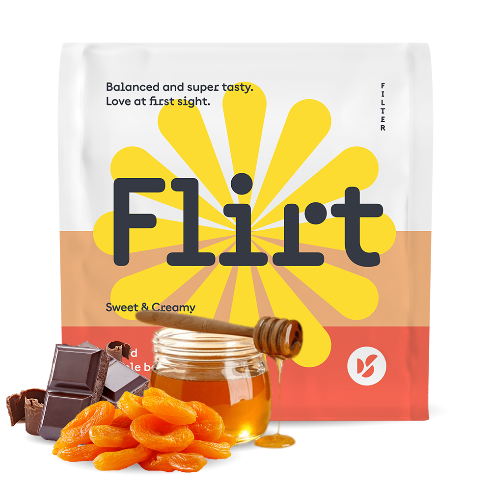 Výběrová káva Doubleshot FLIRT FILTER blend - 1000g