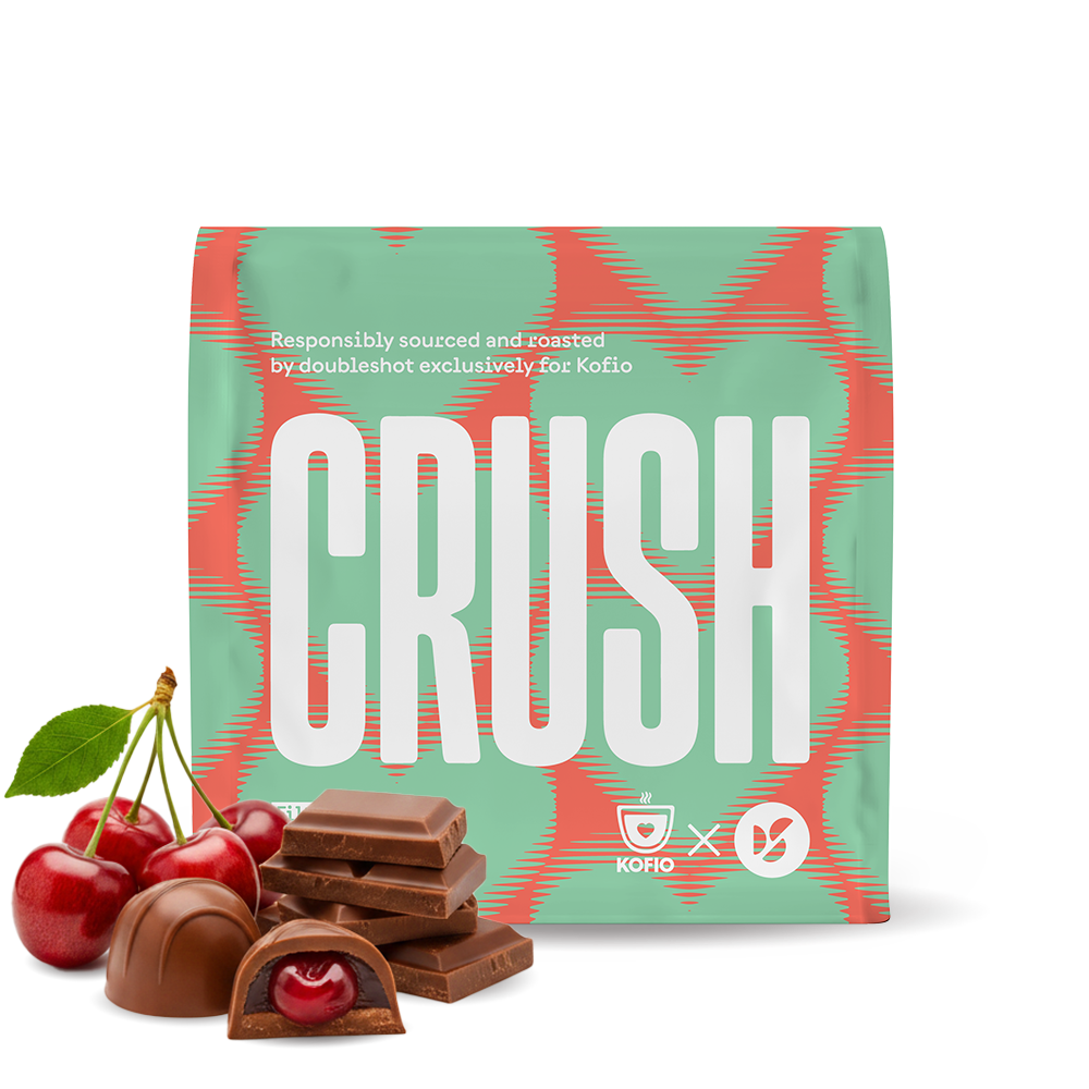 Výběrová káva Doubleshot Panama CRUSH - limitovaná edice - Kofio collab