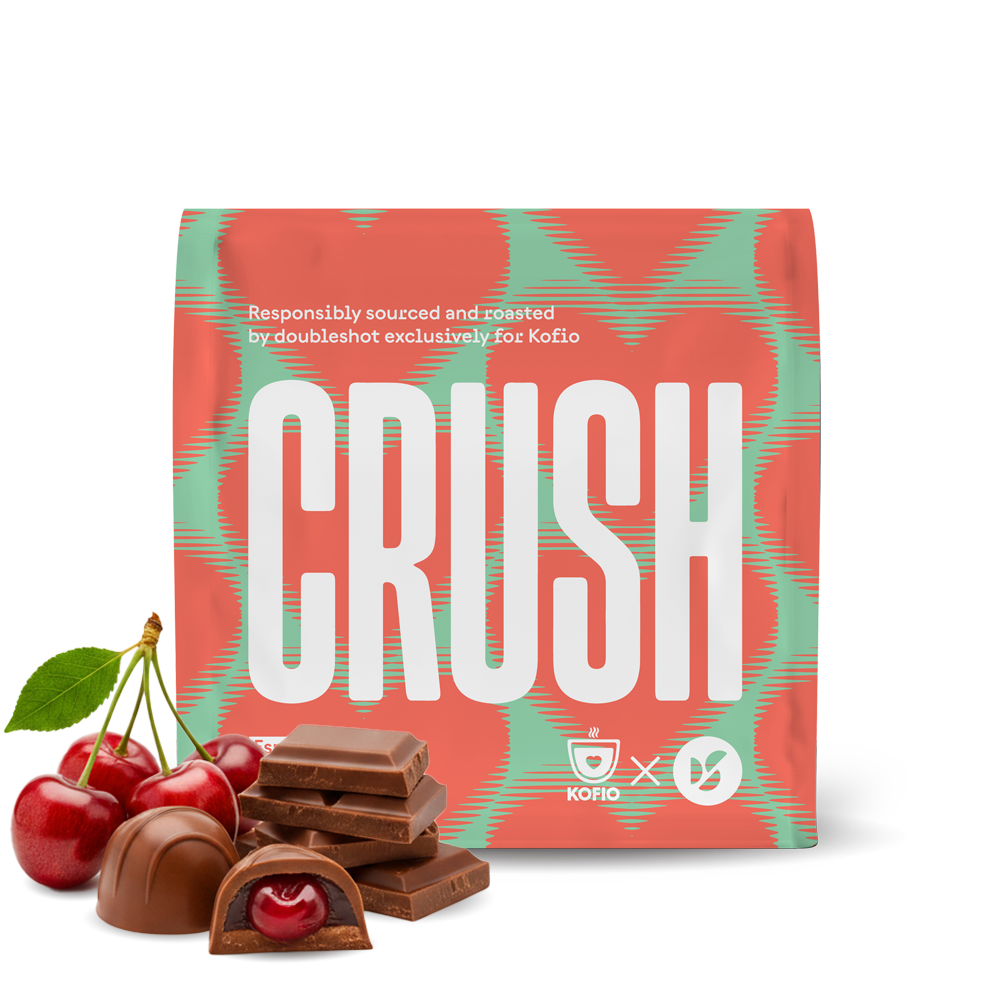 Výběrová káva Doubleshot Panama CRUSH - limitovaná espresso edice - Kofio collab