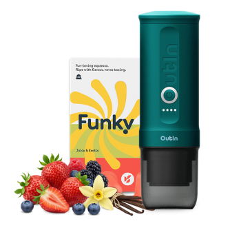 Doubleshot Funky x Outin kapslový set - Teal 