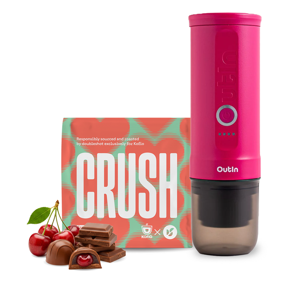 Doubleshot CRUSH x Outin Set - Fuschia Pink
