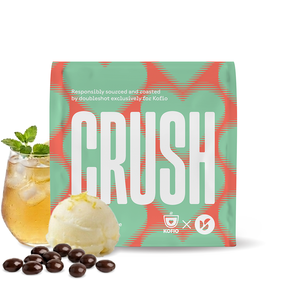 Výběrová káva Doubleshot Kostarika CRUSH 2.0 - limitovaná edice - Kofio collab