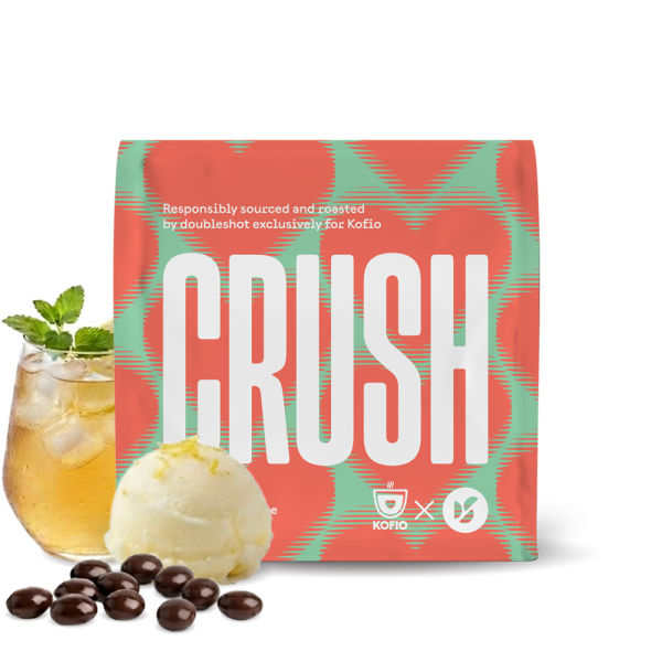 Výběrová káva Doubleshot Kostarika CRUSH - limitovaná espresso edice - Kofio collab