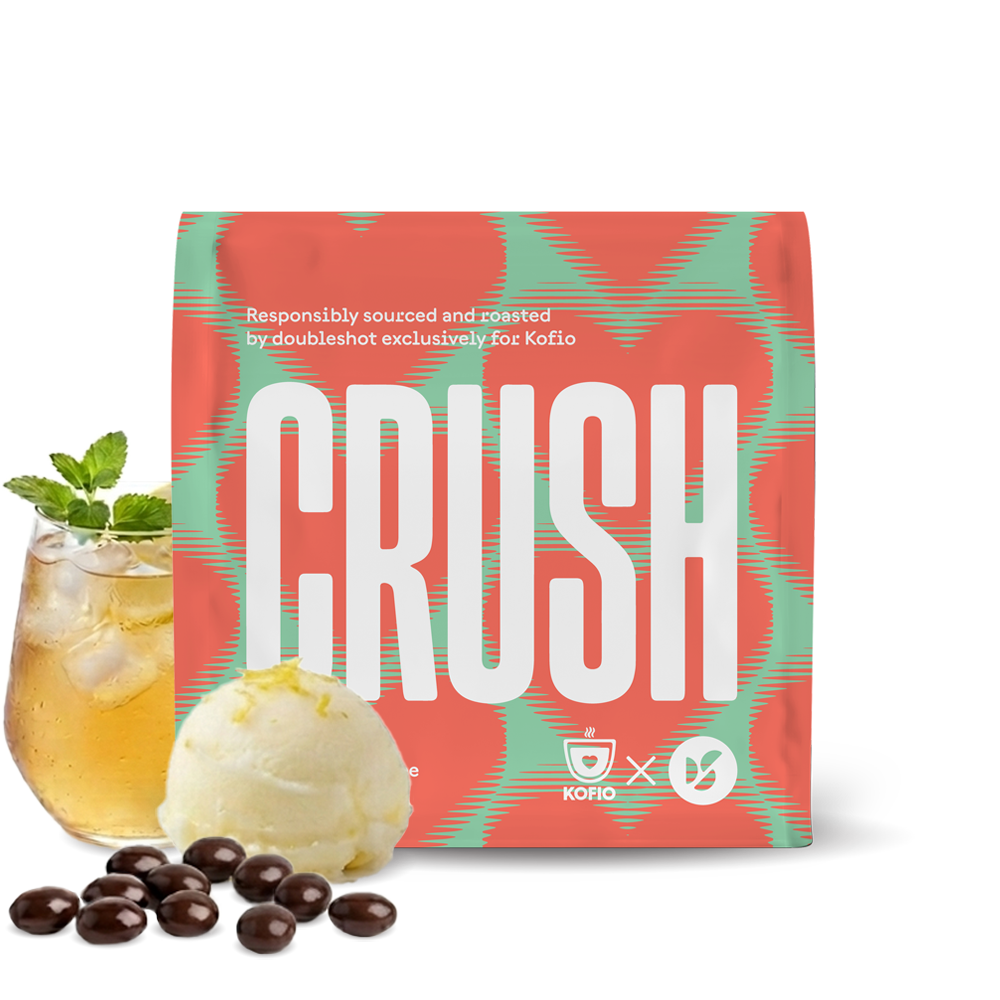 Výběrová káva Doubleshot Kostarika CRUSH - limitovaná espresso edice - Kofio collab