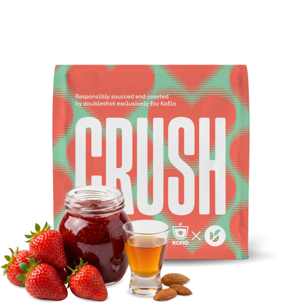 Výběrová káva Doubleshot Etiopie CRUSH 3.0 - limitovaná espresso edice - Kofio collab