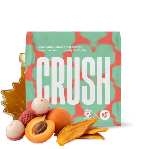 Výběrová káva Doubleshot Etiopie CRUSH 3.0 - limitovaná edice - Kofio collab