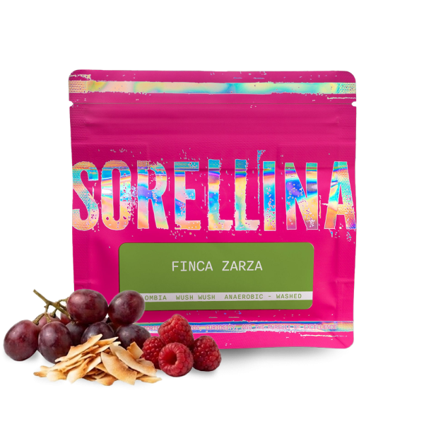 Výběrová káva Sorellina Coffee Kolumbie FINCA ZARZA - wush wush - 150 g
