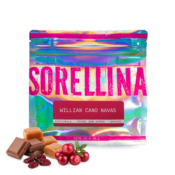 Výběrová káva Sorellina Coffee Guatemala WILLIAN CANO NAVAS