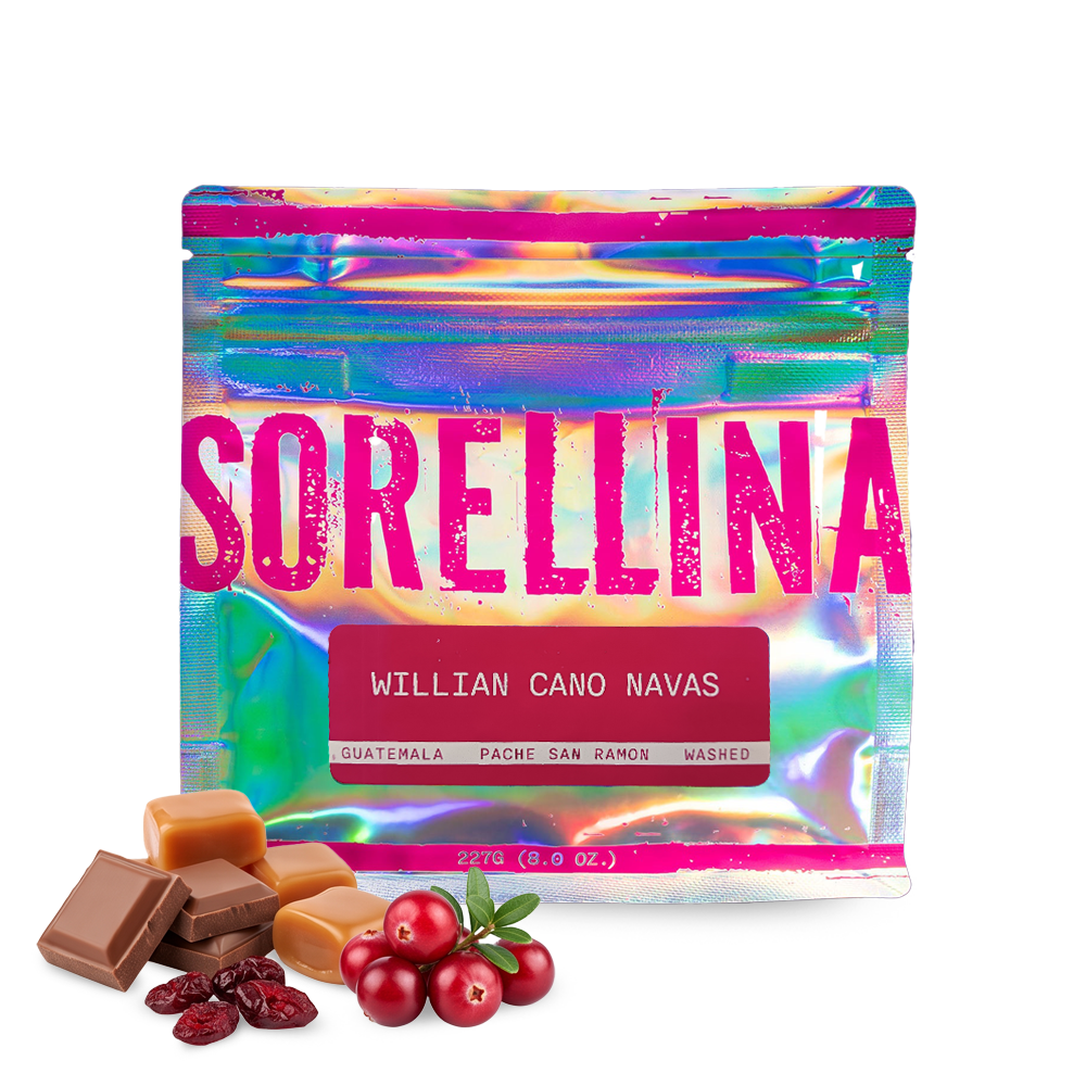 Výběrová káva Sorellina Coffee Guatemala WILLIAN CANO NAVAS