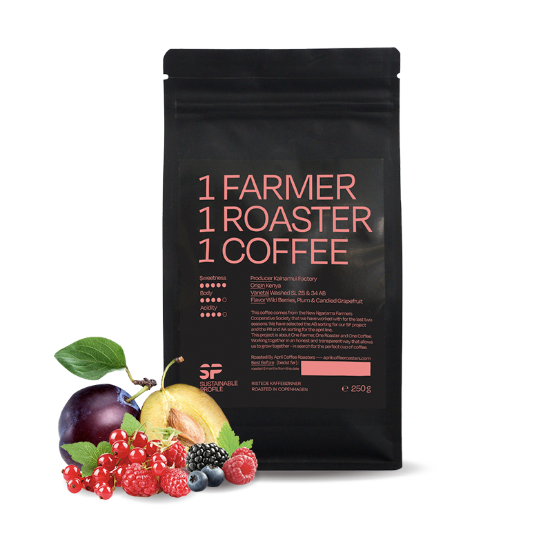Výběrová káva April Coffee Roasters Keňa NGARIAMA - Sustainable Profile